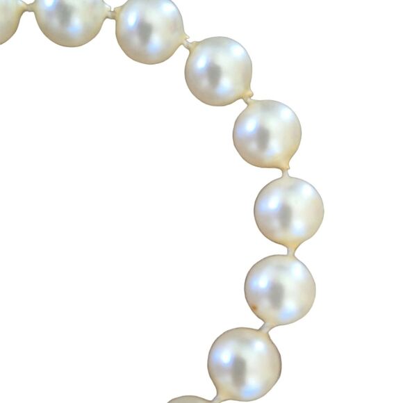 Vintage String of Pearls Gatsby 66" Strand Costume Faux Pearls - Picture 14 of 16